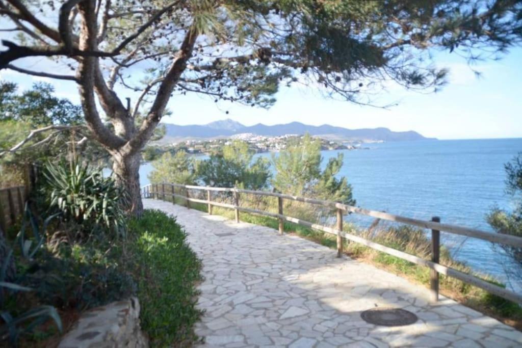 Residence Avec Piscine Face A La Mer, 1Ere Ligne Льянсса Экстерьер фото